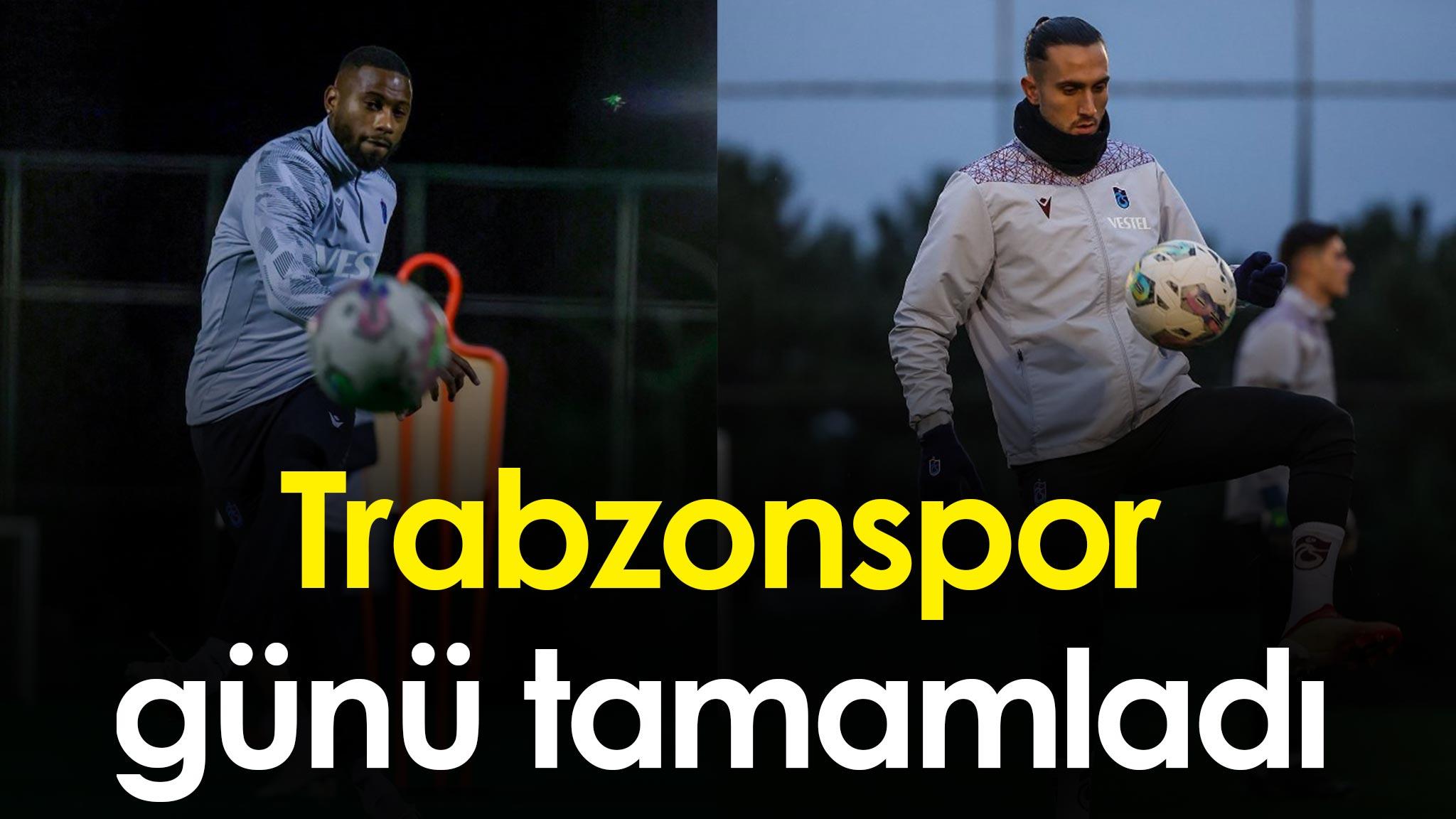 Trabzonspor Abdullah Avcı yönetiminde pas çalışması yaptı. 26 Kasım 2022