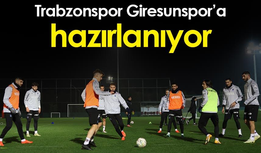 Trabzonspor Giresunspor maçı hazırlıklarını sürdürüyor