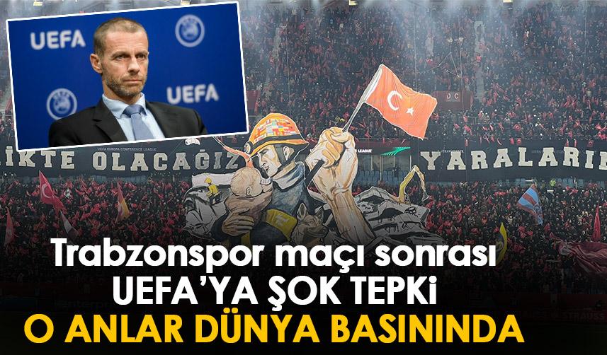 Dünya Trabzonspor maçınındaki koreografiyi konuşuyor "Muhteşem"