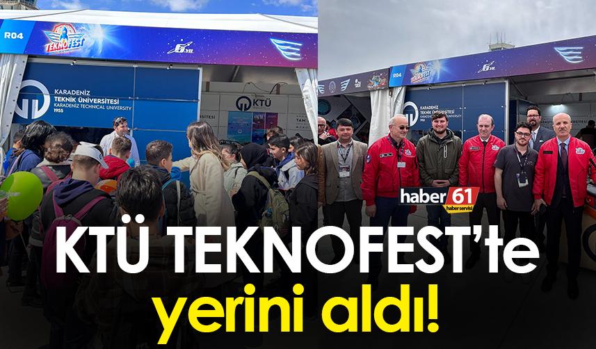 KTÜ TEKNOFEST’te yerini aldı