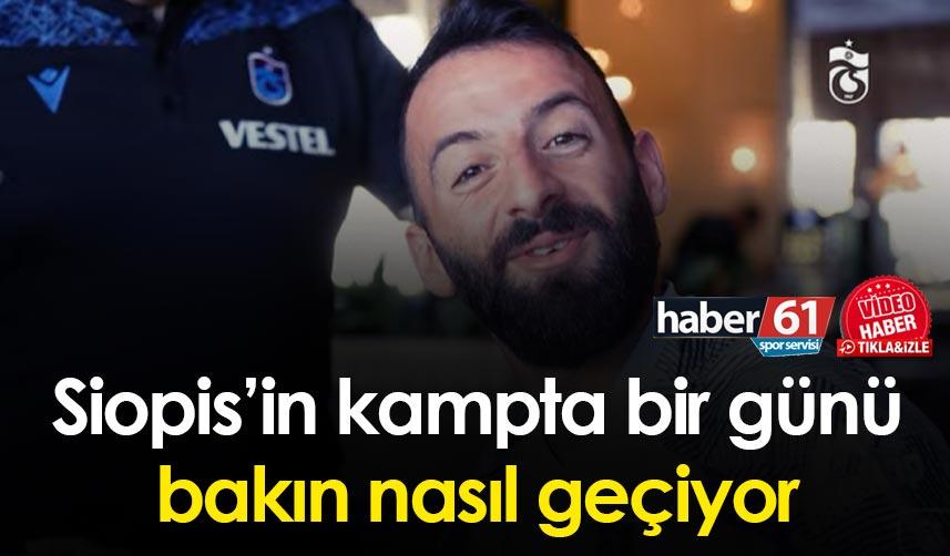 Trabzonspor, Yunan oyuncu Manolis Siopis ile ilgili bir video paylaştı.
