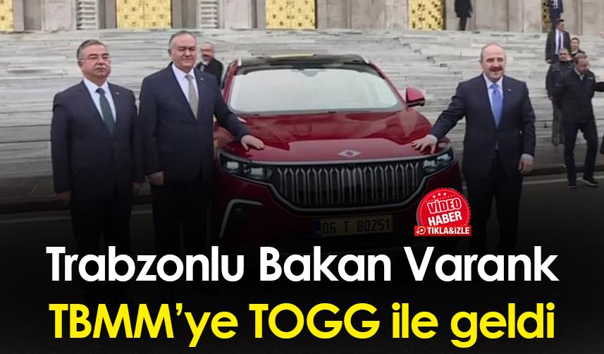 Bakan Varank TBMM’ye TOGG ile geldi: “Bu bir vizyon projesi”