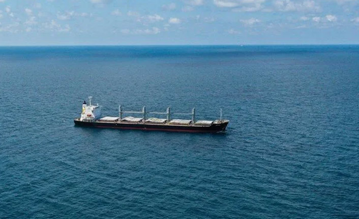 Ukrayna'dan çıkan 3 gemiden ikincisi İstanbul açıklarında