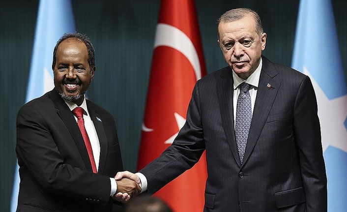Cumhurbaşkanı Erdoğan Somali Cumhurbaşkanı ile görüştü