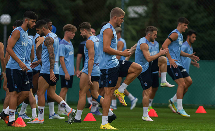 Trabzonspor hazırlıklarını sürdürüyor. 10 Ağustos 2022
