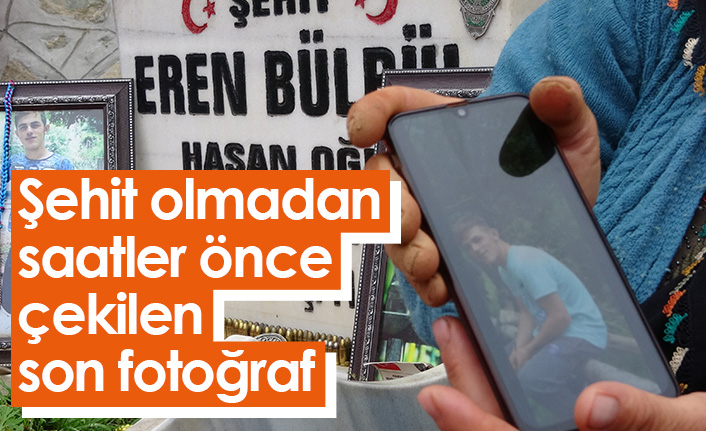 Eren Bülbül'ün yürek burkan son fotoğrafı