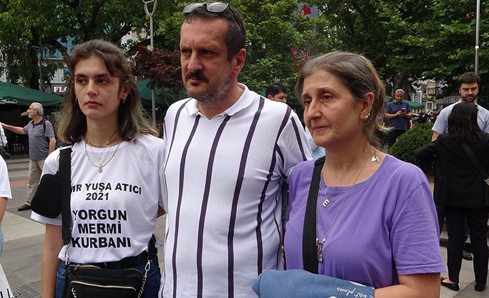 Trabzon'da maganda kurşunuyla çocuğunu kaybeden aile katili bulmak istiyor