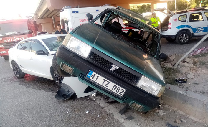 Bayburt'ta kaza! 1 yaralı