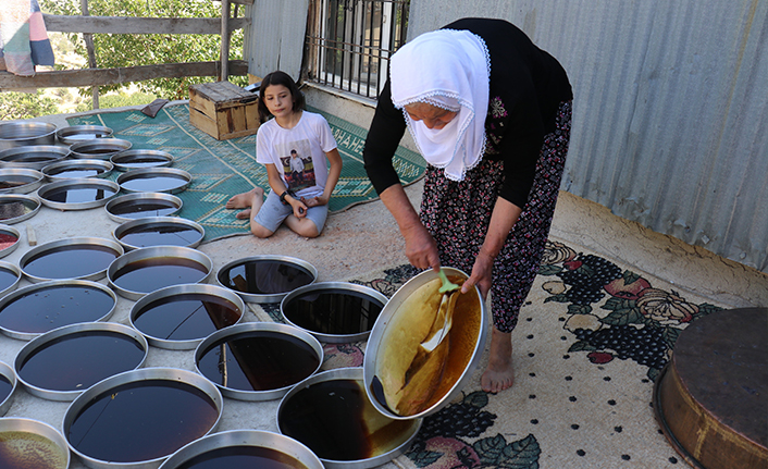 Gelin kaynana pekmez üretip Trabzon'dan İstanbul'a kadar çoğu ile satış yapıyor