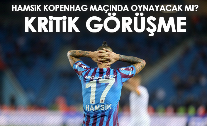 Marek Hamsik Kopenhag maçında oynayacak mı? Kritik görüşme