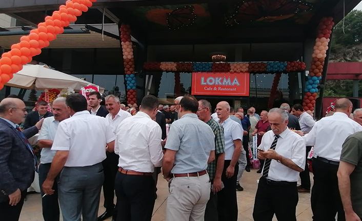 Trabzon'da Lokma Tatlı yeni şubesini açtı