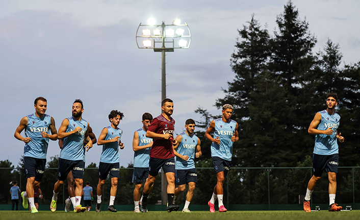 Trabzonspor, Kopenhag maçı hazırlıklarını sürdürüyor