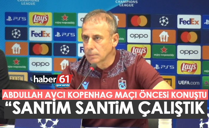 Abdullah Avcı: Santim santim hesapladık Şampiyonlar Ligi’nde olmak istiyoruz