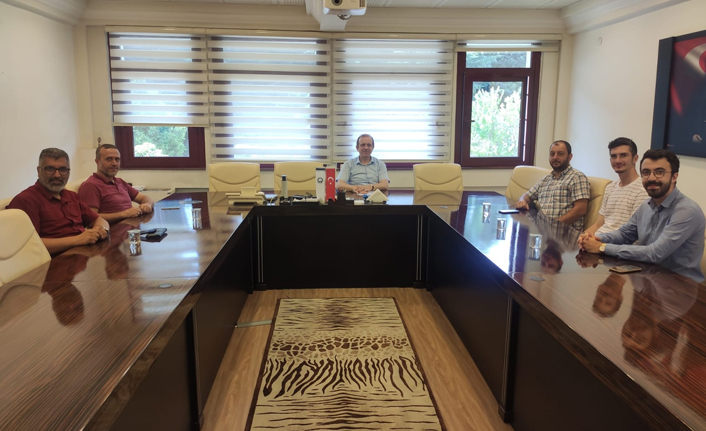 KTÜ Rektörü Prof. Dr. Hamdullah Çuvalcı’ya ziyaret