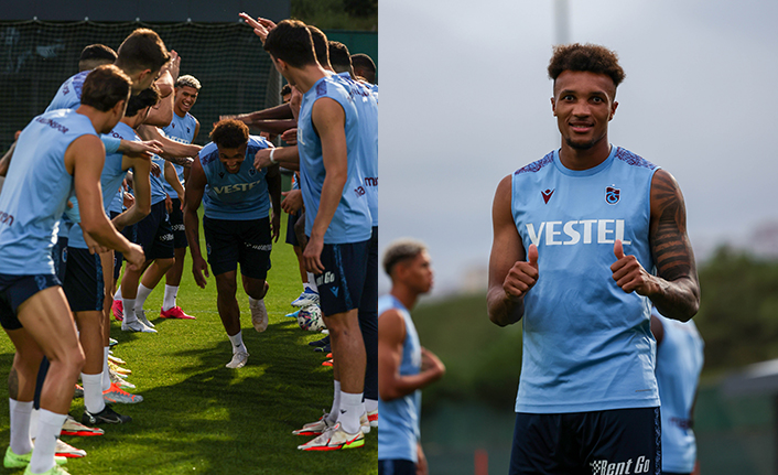 Trabzonspor’da Gbamin ilk antrenmanına çıktı