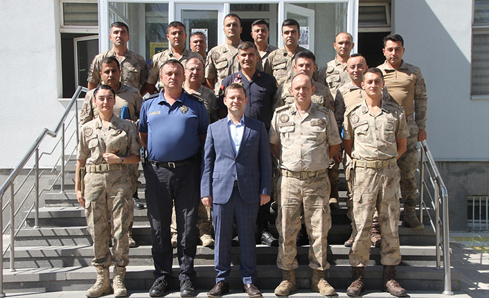 Trabzon'a atanan Kaymakama veda ziyareti