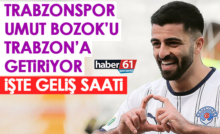 Trabzonspor Umut Bozok'u Trabzon'a getiriyor