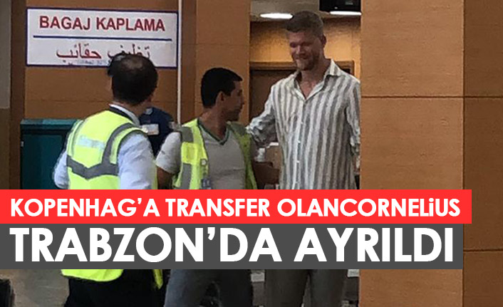 Andreas Cornelius Trabzon'dan ayrıldı
