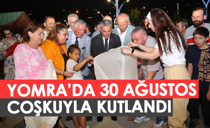 Yomra'da 30 Ağustos Zafer Bayramı Coşkuyla kutlandı