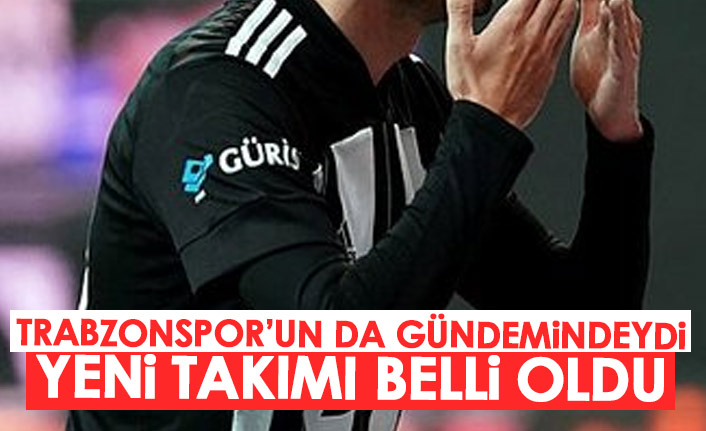 Trabzonspor'a haftalarca yazılmıştı! Yeni takımı resmen açıkladı