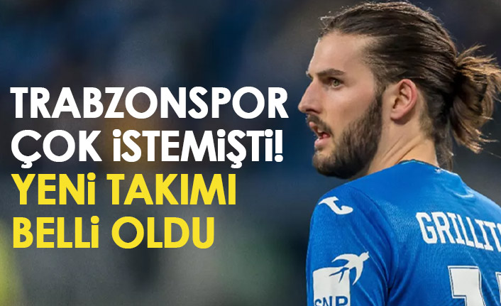 Trabzonspor çok istemişti! Yeni takımı belli oldu