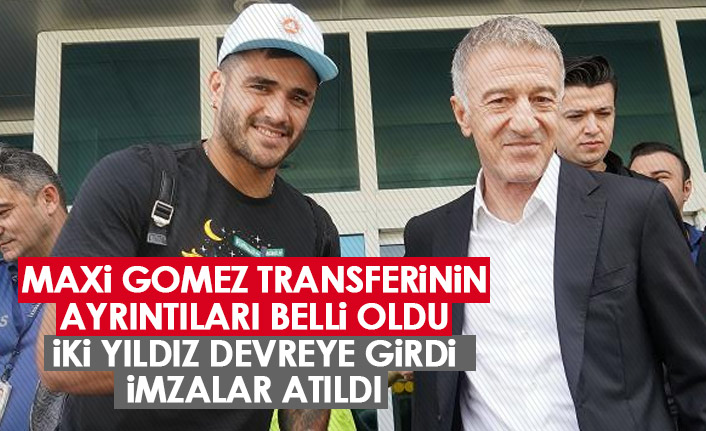 Maxi Gomez'i Trabzonspor'un yıldızları ikna etti!