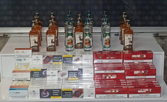 Trabzon'da kaçakçılık operasyonu! 1 kişiye gözaltı