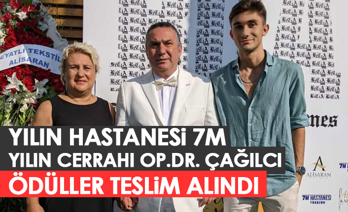 Yılın Hastanesi 7M, Yılın Cerrahı Op. Dr. Ayhan Çağılcı oldu