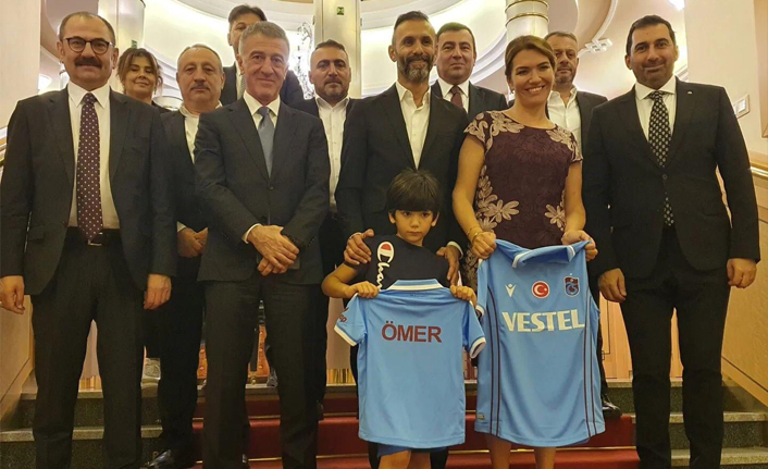 Budapeşte Büyükelçisi Trabzonspor’u ağırladı