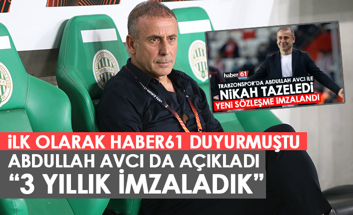 Ferencvaros maçı sonrası Abdullah Avcı'dan açıklama: Mukavelemizi 3 sene uzattık