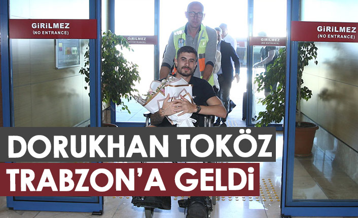 Dorukhan Toköz Trabzon'a geldi