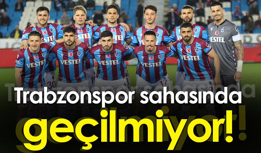 Trabzonspor sahasında geçilmiyor