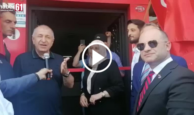 Zafer Partisi Trabzon İl başkanlığı binası açıldı. Video Haber