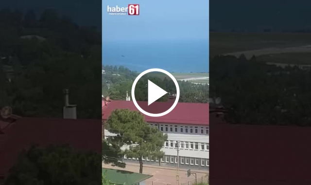 SOLOTÜRK’ün provaları bile Trabzon’da ilgi çekti. Video Haber