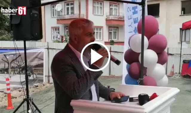 Akçaabat’a yapılan projeleri bir bir sıraladı! “Akçaabat önemli yatırımlar aldı” Video Haber