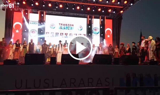 61 ayrı ülkeden gelip Trabzon'da horon oynadılar. Video Haber