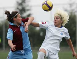 Trabzonsporlu bayanlar mağlup