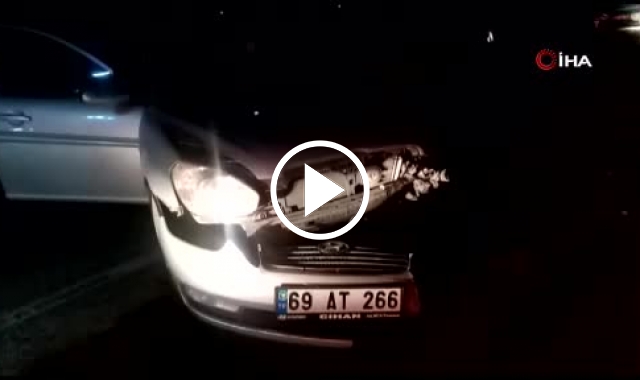Bayburt'ta zincirleme kaza! 8 kişi yaralı. Video Haber