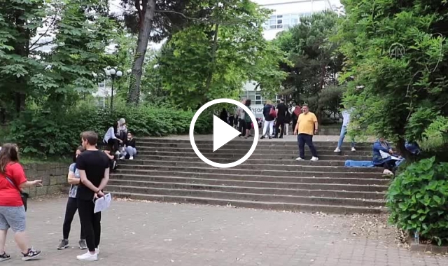 Trabzon'da YKS'nin ikinci oturumu AYT heyecanı. 19 Haziran 2022