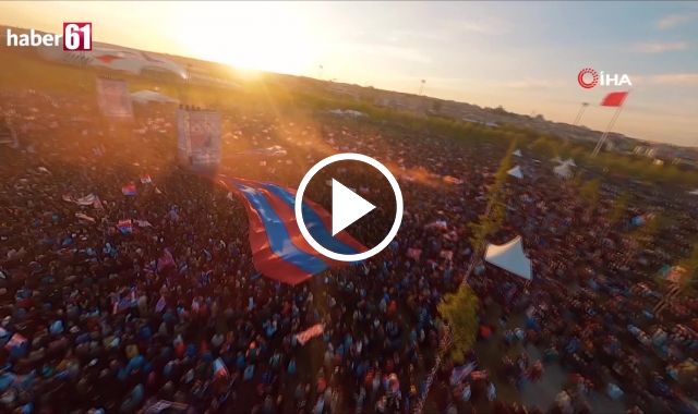 Trabzonspor’un İstanbul’daki Şampiyonluk kutlamasını 50 saniyeyle özetledi. Video Haber