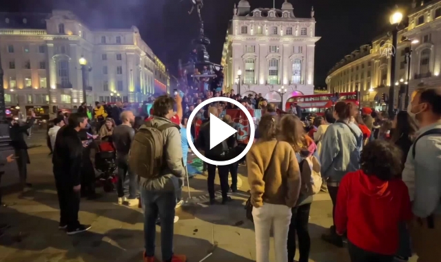 Londra'yı Trabzon'u çevirdiler. Video Habert