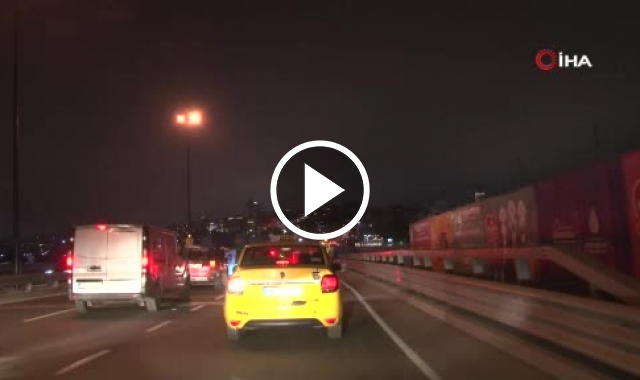 Trabzonspor taraftarından İstanbul’da şampiyonluk konvoyu. Video Haber