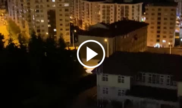 Trabzon'da hoparlörlerden Trabzonspor marşı çalındı. Video Haber