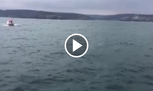İstanbul Boğazı'nda mayın alarmı! Video Haber