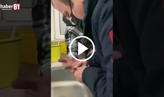 Trabzon'da itfaiyeden yüzük operasyonu. Video Haber