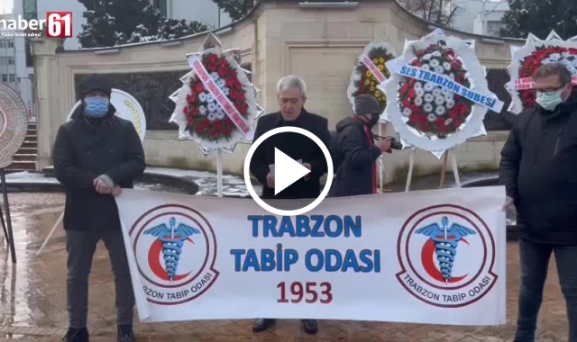 Trabzon’da 14 Mart Tıp Bayramı kutlandı. 14.3.2022