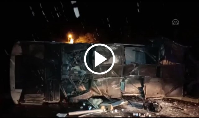 Sivas'ın Koyulhisar ilçesinde kazai! 1 Ölü 27 yaralı. 16 Ocak 2022 - Video haber