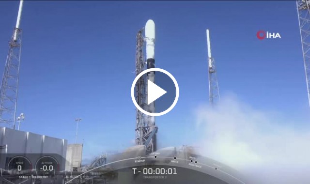 Türkiye'nin ilk cep uydusu 'Grizu-263A' uzaya fırlatıldı. 14 Ocak 2022 - Video Haber