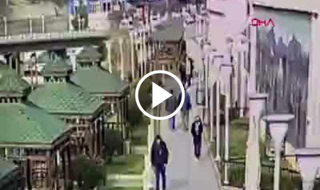 Sokak köpeklerini kayıt altına alan zabıtalara sopalı engel kamerada. Video Haber