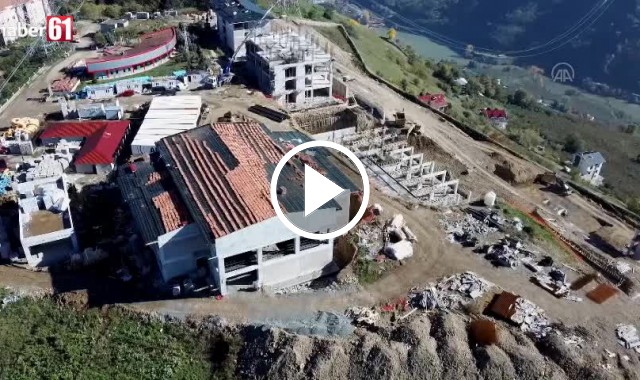 Doğu Karadeniz'in en büyük İl AFAD Yönetim Merkezinin yapımı sürüyor